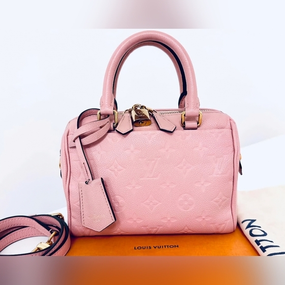RARE FIND – Empreinte Speedy Bandouliere 20 in Rose Poudre 💖 - Picture 1 of 11